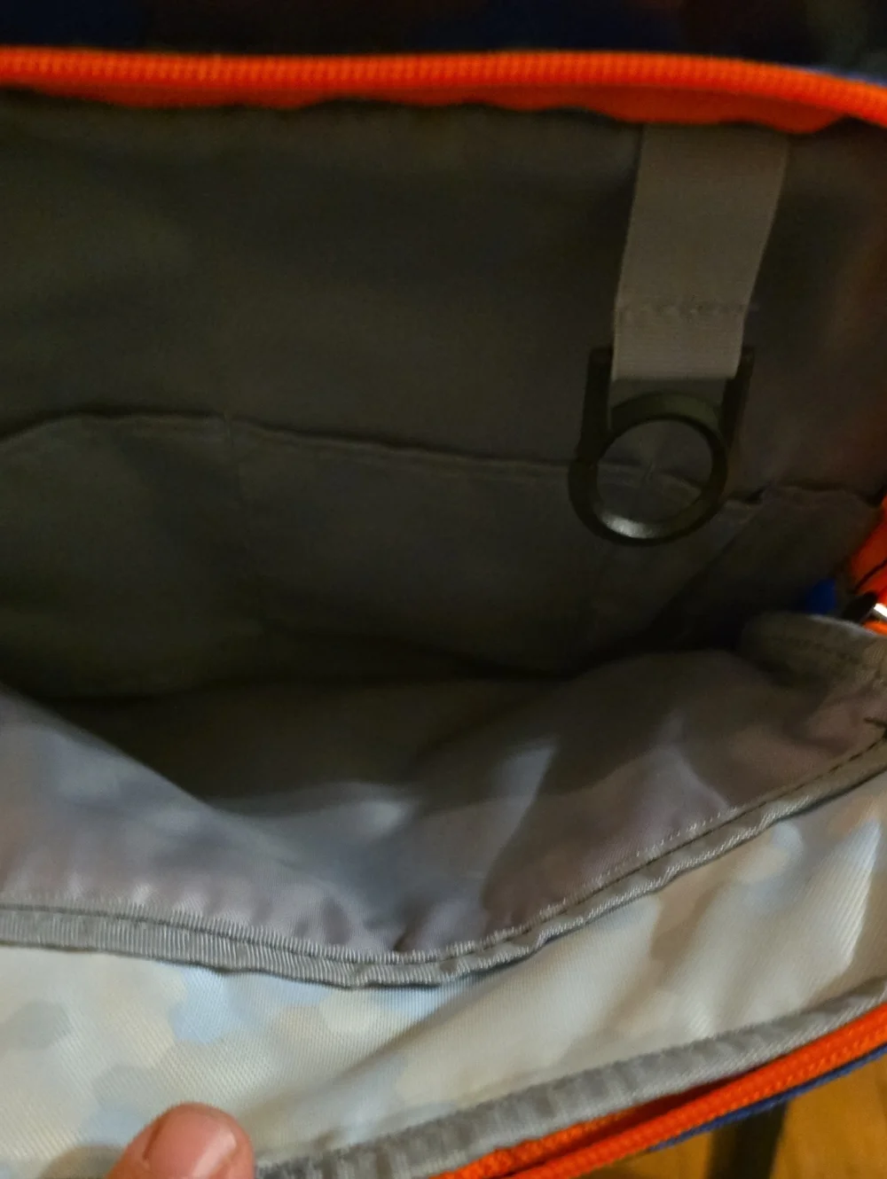 Under Armour Blue & Orange Camo Daypack